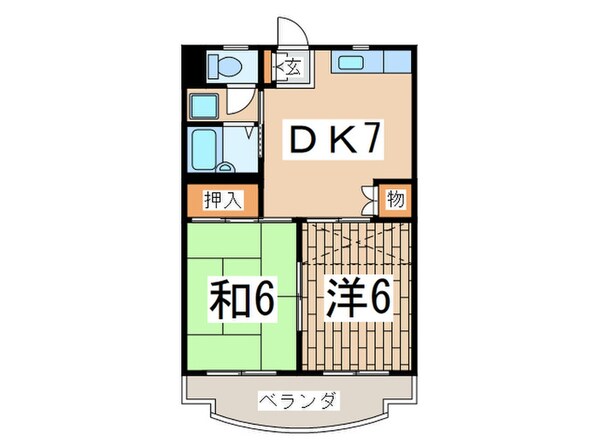 ヴィラコ－トＦＫの物件間取画像